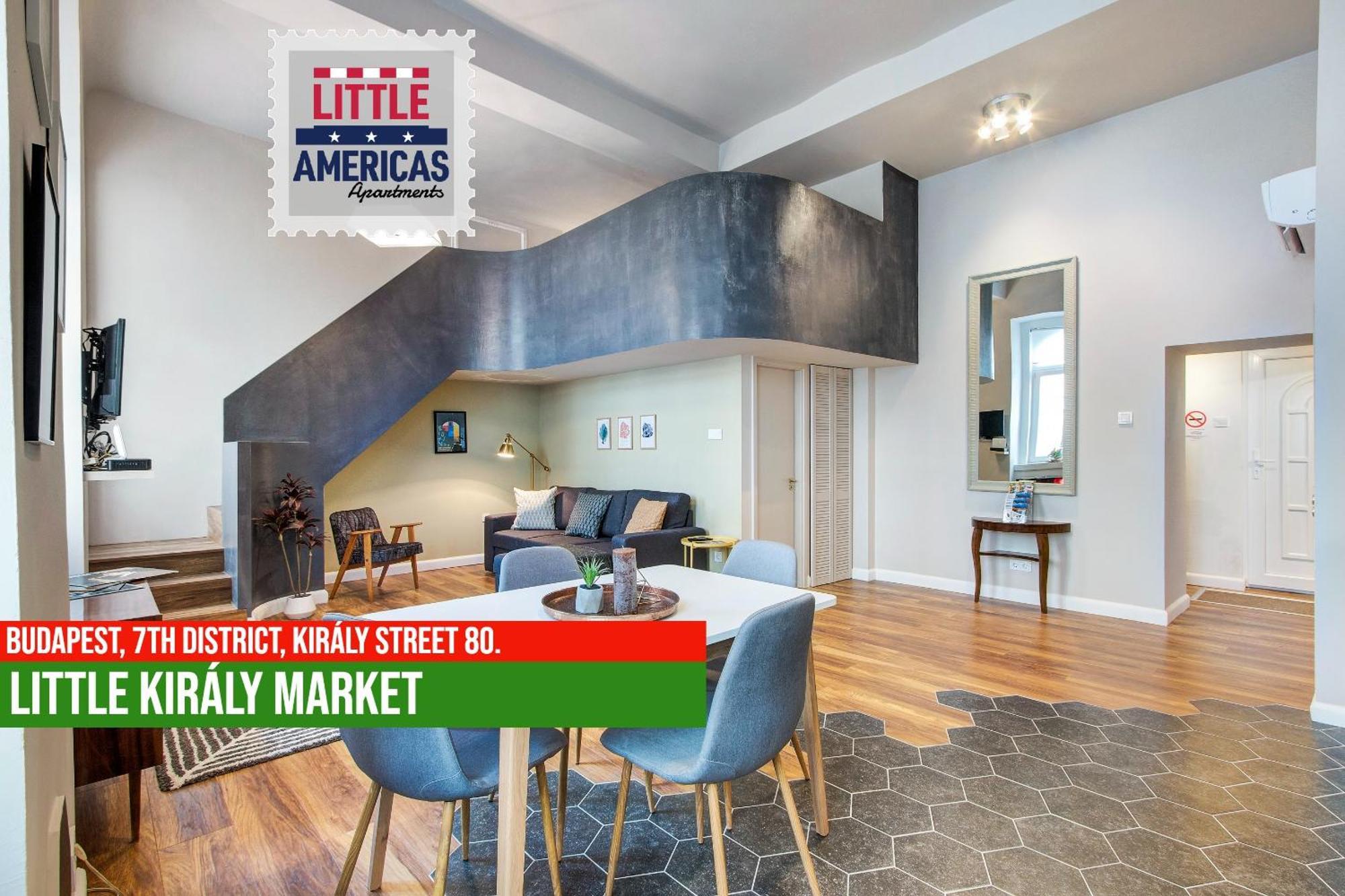 Little Americas Kiraly Street Apartments ブダペスト エクステリア 写真
