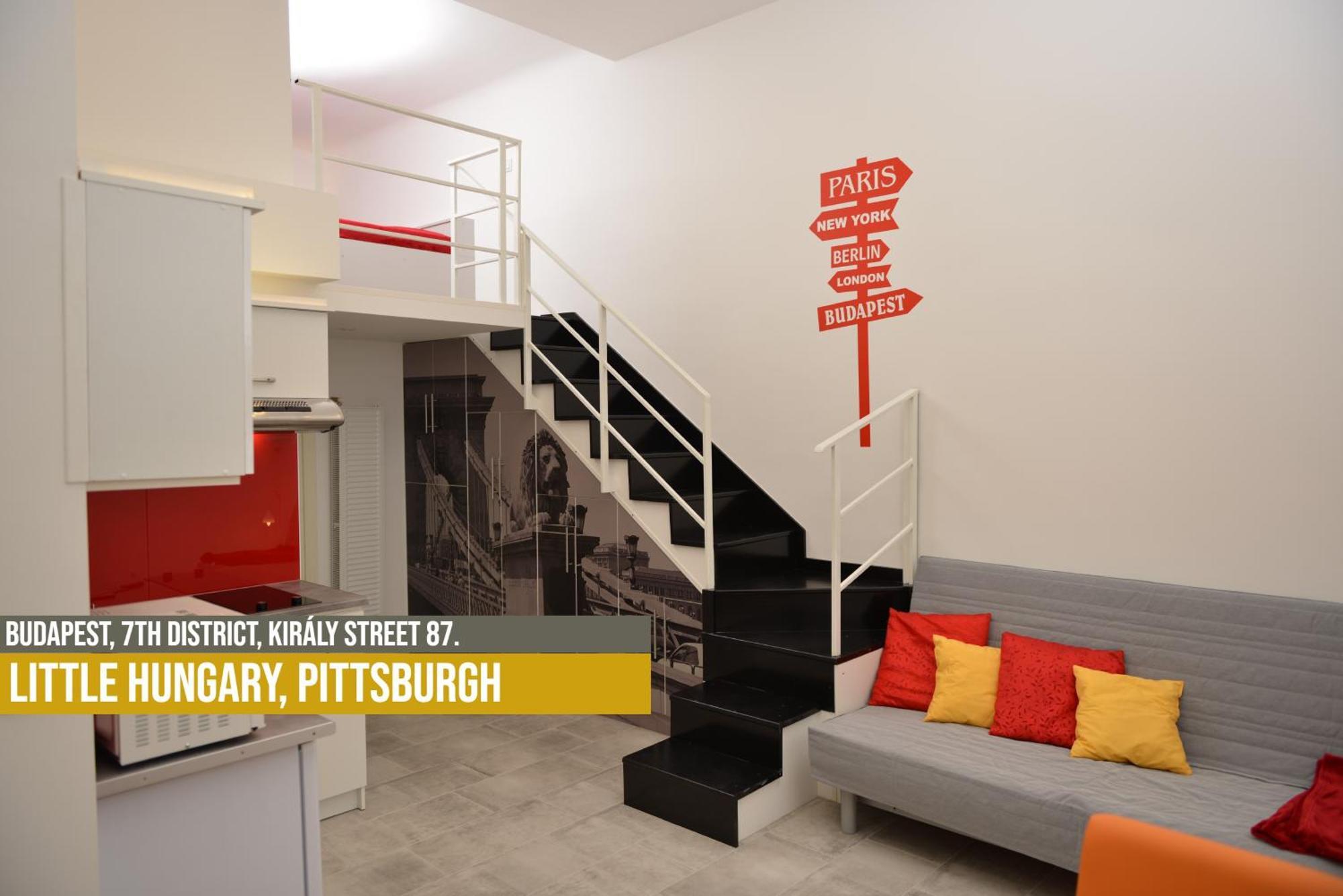 Little Americas Kiraly Street Apartments ブダペスト エクステリア 写真