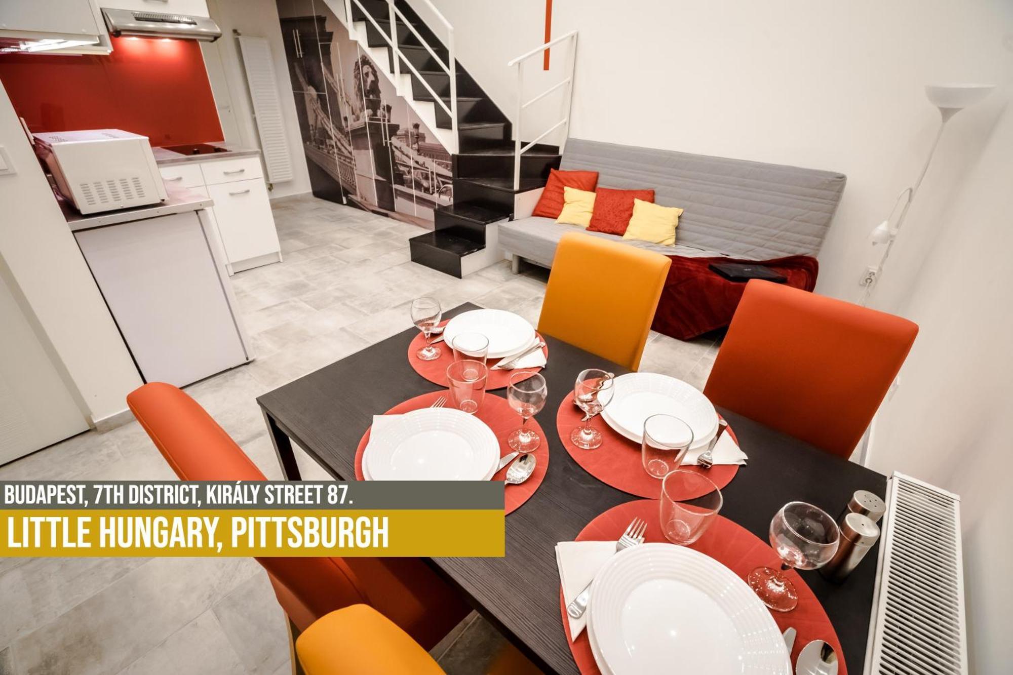 Little Americas Kiraly Street Apartments ブダペスト エクステリア 写真
