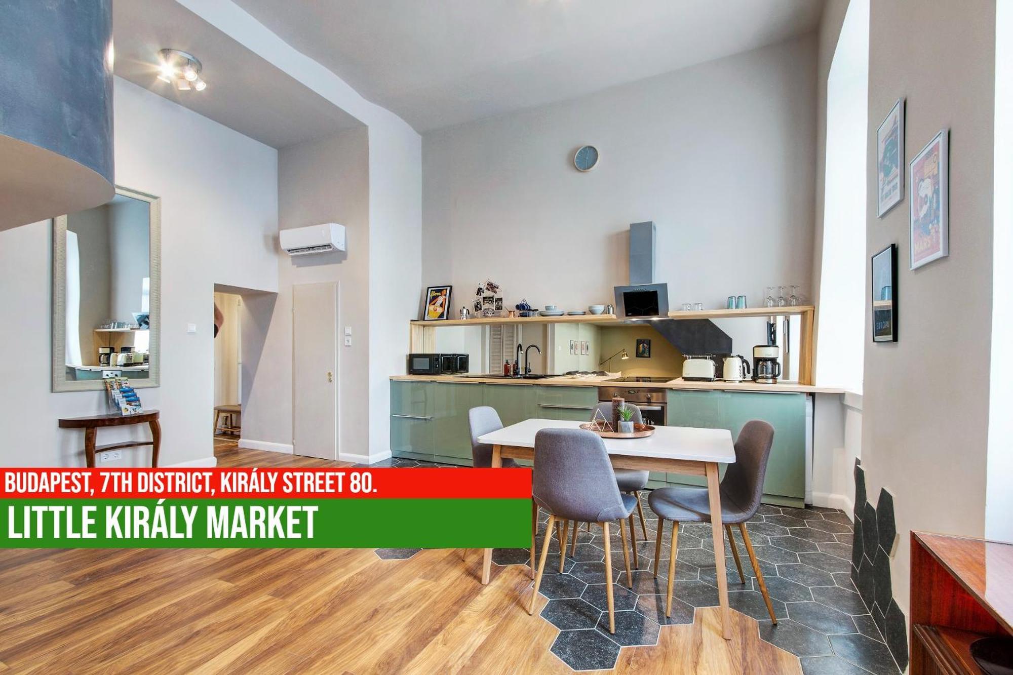 Little Americas Kiraly Street Apartments ブダペスト エクステリア 写真